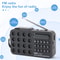 Solar Emergency Radio Portable FM Bluetooth Speaker With USB Card 2