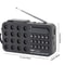 Solar Emergency Radio Portable FM Bluetooth Speaker With USB Card 3