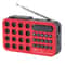 Solar Emergency Radio Portable FM Bluetooth Speaker With USB Card 4