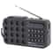 Solar Emergency Radio Portable FM Bluetooth Speaker With USB Card 5