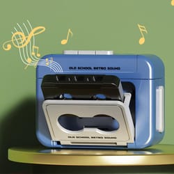 retro cassette recorder keychain gift mini recordable couple keepsake