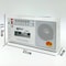 Retro Cassette Player With Bluetooth AM FM SW Radio And USB Portable Boombox 4