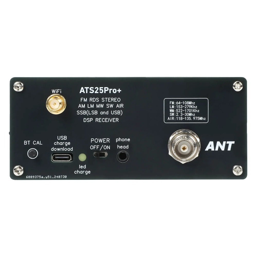 Air band receiver with Bluetooth WiFi SDR and Shortwave Radio