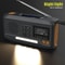 Solar Emergency Radio With Bluetooth Hand Crank Flashlight 4