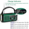 StormReady Solar Hand Crank Emergency Radio with Flashlight SOS Alarm and Power Bank