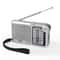 Portable AMFM Radio With Speaker Headphone Jack USB Charging Cable Compact Rechargeable Pocket Radi 7