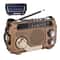 Portable Solar Emergency Radio Hand Crank and Solar Powered Multifunctional Radio for Survival and Outdoor Use