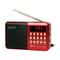 Mini Portable Digital Radio Handheld Rechargeable Player & USB Music Speaker