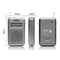 Portable FM Radio Receiver With Recorder Compact Two Band High Sensitivity Radio With Mini Handle 6
