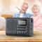 Portable FM/AM/SW Radio with Music Player and LED Display Compact Radio for Home & Outdoor