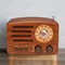 Rechargeable Retro Bluetooth Radio Portable FM/AM Stereo with AUX and USB Connectivity
