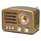 Portable Bluetooth Retro Radio, Rechargeable Battery
