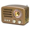 Portable Bluetooth Retro Radio, Rechargeable Battery
