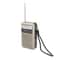 FM Radio Portable Radio with Headphone Jack for Outdoor & Emergency Use