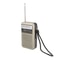 FM Radio Portable Radio with Headphone Jack for Outdoor & Emergency Use