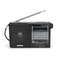Mini Portable FM Radio With Telescopic Antenna Battery Operated Compact Digital LCD Radio 0