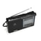 Mini Portable FM Radio With Telescopic Antenna Battery Operated Compact Digital LCD Radio 2
