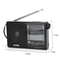 Mini Portable FM Radio With Telescopic Antenna Battery Operated Compact Digital LCD Radio 3