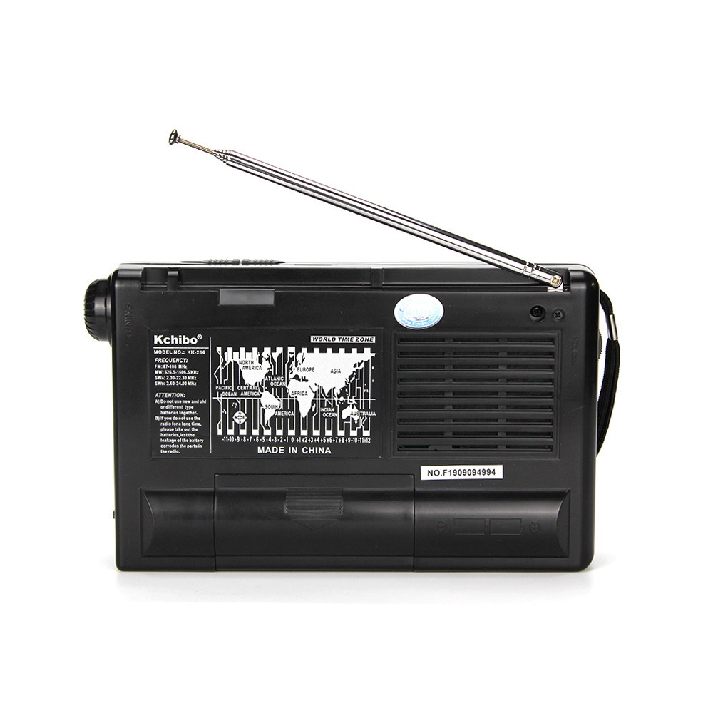 Mini Portable FM Radio With Telescopic Antenna Battery Operated Compact Digital LCD Radio 4