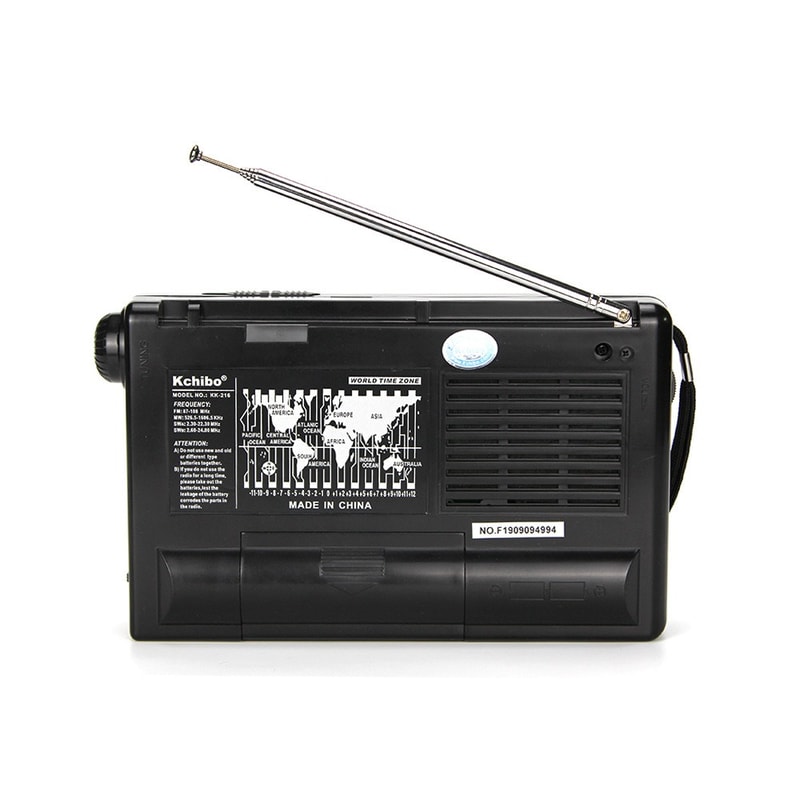 Mini Portable FM Radio With Telescopic Antenna Battery Operated Compact Digital LCD Radio 4