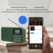 Bluetooth Solar Powered Radio, DAB Digital Radio with Stereo Bluetooth Speaker and USB Music Playback