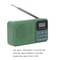 Bluetooth Solar Powered Radio, DAB Digital Radio with Stereo Bluetooth Speaker and USB Music Playback