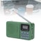 Bluetooth Solar Powered Radio, DAB Digital Radio with Stereo Bluetooth Speaker and USB Music Playback