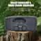 Emergency Solar Radio Portable LED Flashlight FMAM USB Rechargeable And Solar Powered For Outdoor A 1