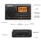 Portable AM/FM Shortwave Radio with Large Digital Display, Sleep Timer, and Alarm Clock Function, Battery Operated