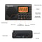 Portable AM/FM Shortwave Radio with Large Digital Display, Sleep Timer, and Alarm Clock Function, Battery Operated