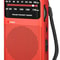 Compact Emergency Survival Radio Portable AM/FM Battery-Powered Radio for Outdoor Adventures