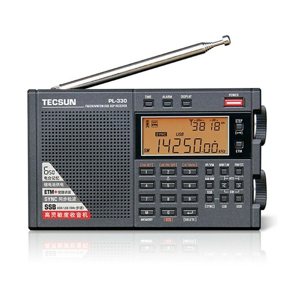 Full Band Portable Radio Receiver with High Sensitivity Multi-Functional and Compact