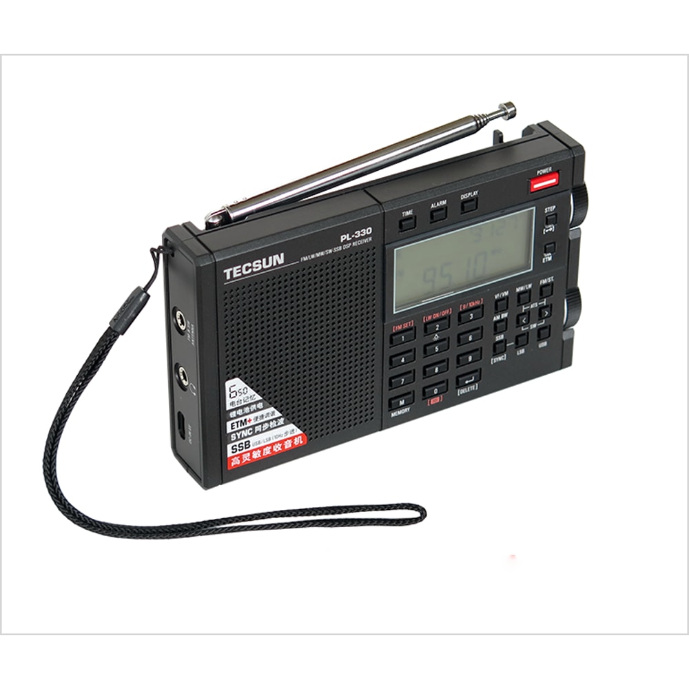 Full Band Portable Radio Receiver with High Sensitivity Multi-Functional and Compact