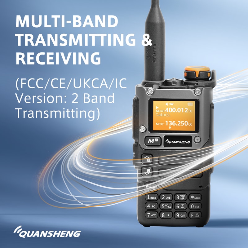 Multi-band Two-way Radio & Type C Charging
