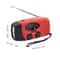 Multifunctional Portable Emergency Radio with Solar & Hand Crank Power Generation