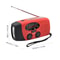 Multifunctional Portable Emergency Radio with Solar & Hand Crank Power Generation