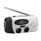 Multifunctional Portable Emergency Radio with Solar & Hand Crank Power Generation