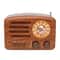 Rechargeable Portable Bluetooth FM AM Radio with Stereo Sound & Player