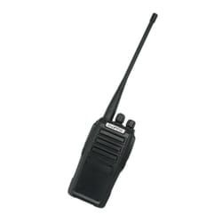 two-way radio transceiver with ptt headset for hiking and camping