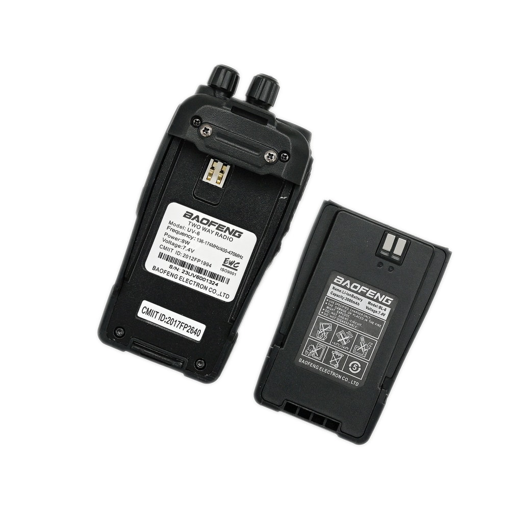 TwoWay Radio Transceiver With PTT Headset For Hiking And Camping 4