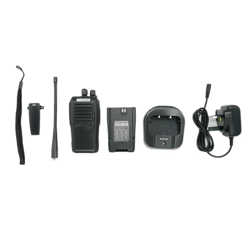 TwoWay Radio Transceiver With PTT Headset For Hiking And Camping 5