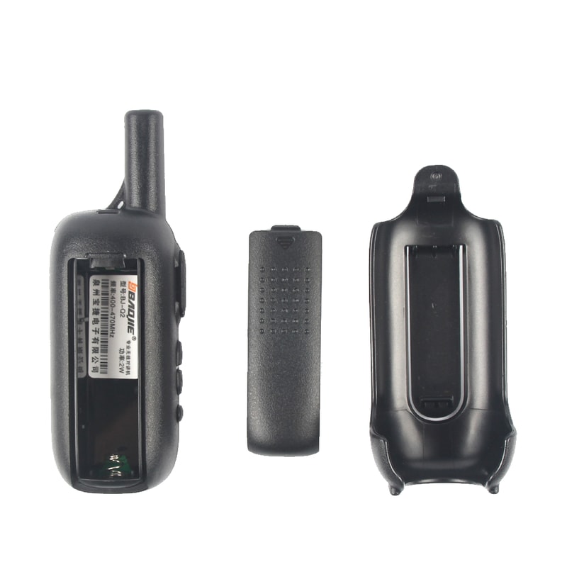 Mini Walkie Talkies Rechargeable Channels UHF Two-Way Radios Long Range Portable