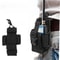 Universal Nylon Walkie Talkie Case Holder Compact Radio Storage Pouch for Outdoor Sports & Travel