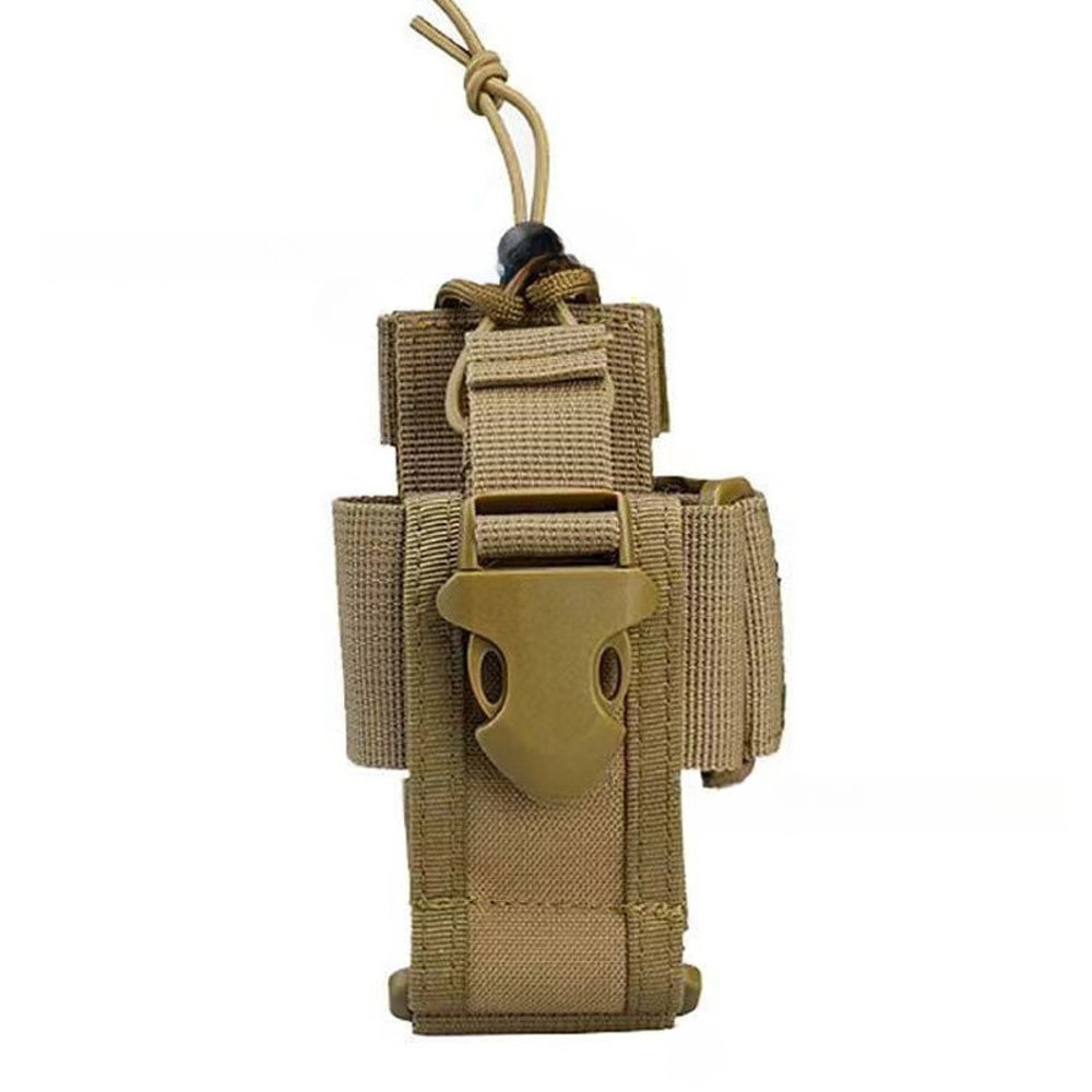 Universal Nylon Walkie Talkie Case Holder Compact Radio Storage Pouch for Outdoor Sports & Travel