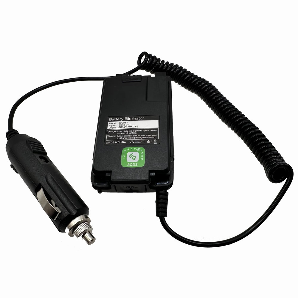 Universal Car Charger Battery Eliminator For Walkie Talkies 2
