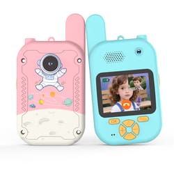 kids video walkie talkies rechargeable with screen for outdoor play