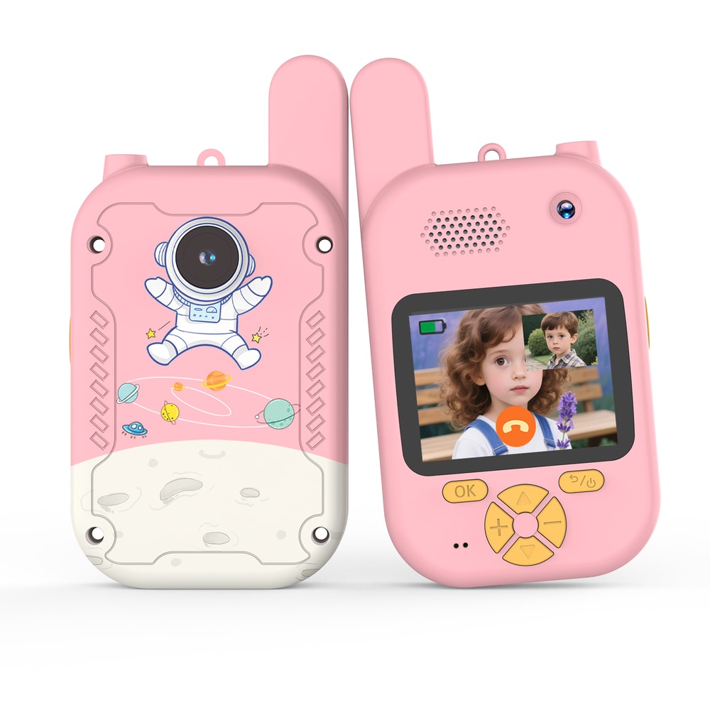 Kids Video Walkie Talkies Rechargeable With Screen For Outdoor Play 6