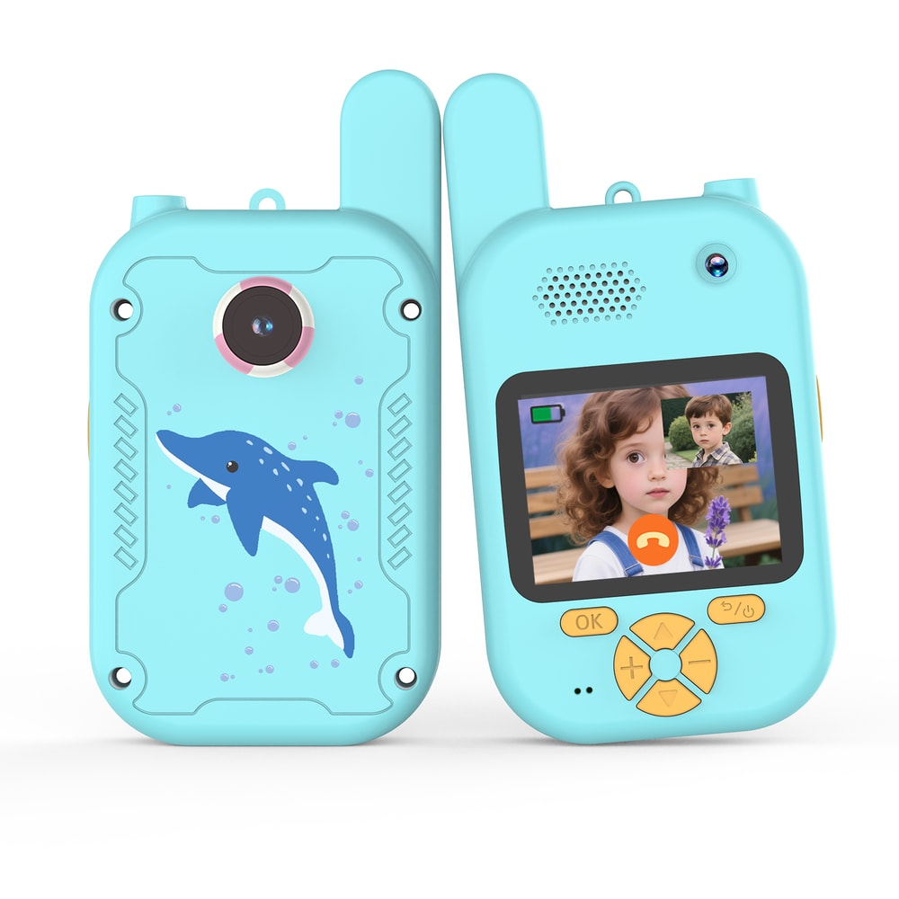 Kids Video Walkie Talkies Rechargeable With Screen For Outdoor Play 8