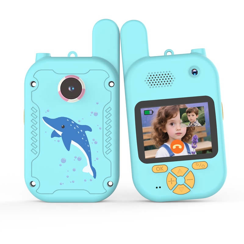 Kids Video Walkie Talkies Rechargeable With Screen For Outdoor Play 8