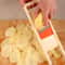 Crinkle Cutter Potato Slicer Wave Knife For Fries And Veggie Prep 0